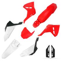 Kit Plástico Amx F25 C/ Number Plate Crf 250f Off Road Trilha Motocross Kit Plástico Amx F25 C/ Number Plate Crf 250f Off Road Trilha Motocross