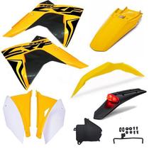 Kit Plástico Amx Premium Crf 230 Com Adesivos e Lanterna Traseira