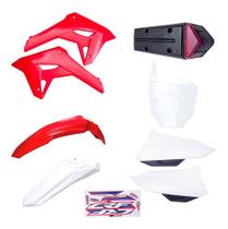 Kit Plástico Amx Roupa Crf 250f Com Led, Number F21 E Adesiv