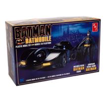 Kit Plástico Batmóvel 1989 E Figura Batman Em Resina 1/25 Amt 1107M