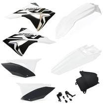 Kit Plástico Biker Elite Crf 230 08 A 19 C/ Adesivos E Tampa Bateria El1te