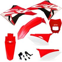 Kit Plástico Biker Elite Crf 230 Adesivos Carenagem Farol X cell