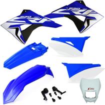 Kit Plástico Biker Elite Crf 230 Adesivos Carenagem Farol X cell