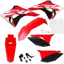 Kit Plástico Biker Elite Honda Crf 230 2008 a 2019 Com Number Plate e Adesivos Kit Plástico Biker Elite Honda Crf 230 2008 a 2019 Com Number Plate e Adesivos