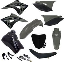 Kit Plástico Biker Next Adaptável Crf 230 Xr 200 Xr 250 Tanque 9L
