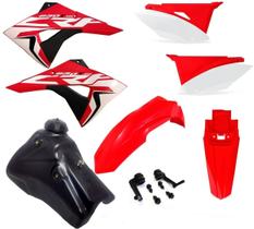 Kit Plástico Biker Next Crf 230 2007 P/ 2020 Adesivos e Tanque