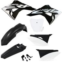 Kit Plástico Biker Next Crf 230 Com Number Plate e Adesivos