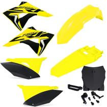 Kit Plástico Biker Next Crf 230 Com Number Plate F1rst e Adesivos