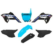 Kit Plástico Biker R1de Crf 230 Adesivos Aleta Number Plate