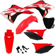 Kit Plástico Carenagem Biker Next Crf 230 Com Number Plate e Adesivos