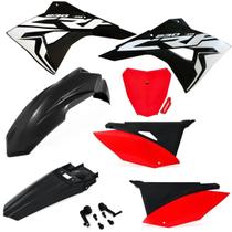 Kit Plástico Carenagem Biker Next Crf 230 Com Number Plate e Adesivos