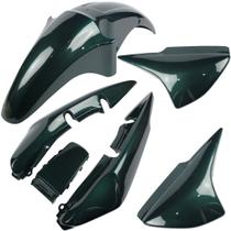 Kit Plastico Carenagem Com Farol Cg 150 Titan 2004 Verde