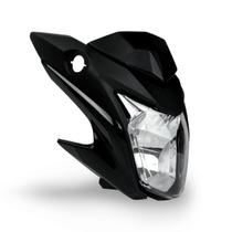 Kit Plástico Carenagem Com Farol Frontal Bloco Óptico Resistente Moto Honda Cbx 250 Twister 2016