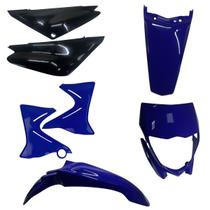 Kit Plástico Carenagem Completo Xtz 125 Azul 2003 A 2016 Kit Plástico Carenagem Completo Xtz 125 Azul 2003 A 2016
