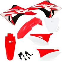 Kit Plástico Carenagem Crf 230 Biker Next Com Number Plate e Adesivos