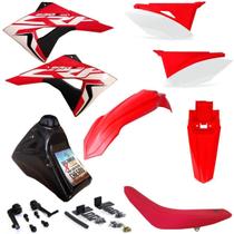 Kit Plástico Completo Crf 230 Adaptável Xr 200 Xr 250 Tornado