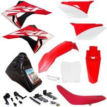 Kit Plástico Completo Crf 230 Adaptável Xr 250 Tornado Xr 200 Number