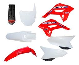 Kit Plastico Crf 230 Com Led, Number E Adesivo Amx