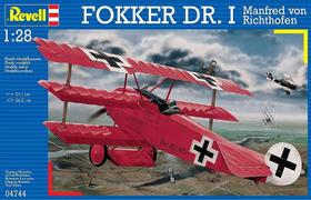 Kit Plástico Fokker Dr. I Manfred Von Richthofen 1/28 Revell 4744