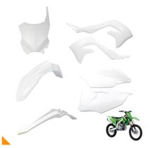 Kit Plástico Kawasaki c/ Number KX250 (21-23) KX450 (19-23)
