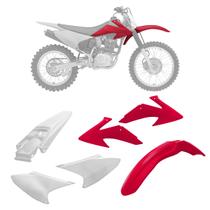 Kit Plástico Moto Honda CRF 230 2008 2009 2010 2011 2012 2013 2014 Pro Tork Substituição Alta Resistência