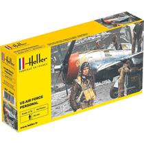 Kit Plástico Pessoal da Força Aérea Dos EUA 1/72 - Heller