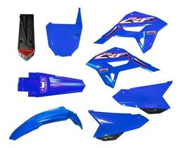 Kit Plástico Roupa Ride F21f Crf 230 Completo+kit Proteções