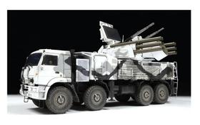 Kit Plástico Sistema Antiaéreo Russo Sa-22 Greyhound 1/35 Zvezda Zve3698