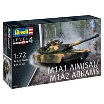 Kit Plástico Tanque M1A1 AIM (SA)/M1A2 Abrams 1/72 Revell 03346 Kit Plástico Tanque M1A1 AIM (SA)/M1A2 Abrams 1/72 Revell 03346