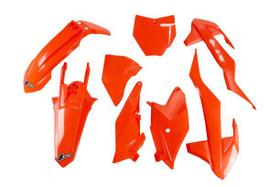 Kit plástico ufo ktm 85 sx 18/22 laranja neon