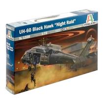 Kit Plástico Uh-60 Black Hawk Night Raid 1/72 Italeri 1328S