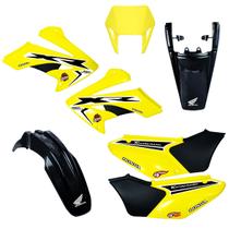 KIT PLÁSTICO XR 250 TORNADO 2001-2002-2003-2004-2005-2006-2007-2008 Modelo Original c/carenagem do farol