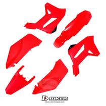 KIT Plásticos R1DE (ride) XR 250 Tornado Vermelho - BIKER