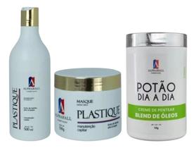Kit Plastique + Potão Dia A Dia Blend De Oleos
