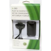 Kit Play And Charge Bateria Controle X box 360 + Cabo Usb