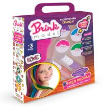 Kit play beauty - maquiagem para criança - dermatologicamente testado - aprovado pela anvisa