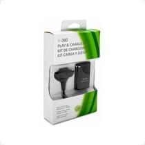 Kit Play Charge Bateria 98000mah Recarregável E Cabo Carregador De Controle Compatível X360 Kit Play Charge Bateria 98000mah Recarregável E Cabo Carregador De Controle Compatível X360