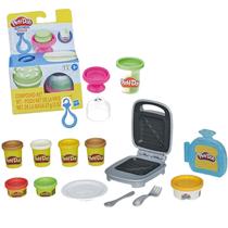 Kit Playdoh: Sanduicheira + Cupcakes & Macaron - Hasbro