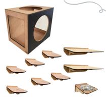 Kit Playground Para Gatos Frente Circulo Kit Playground Para Gatos Frente Circulo