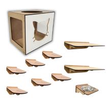 Kit Playground Para Gatos Frente Gato