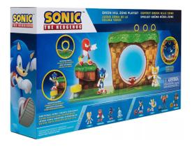 Kit Playset Sonic Go Vega Importado Original Green Hill Zone