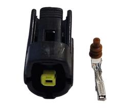Kit plug chicote conector 1 via sensor pressão oleo ford escort / vw motor ap gol santana saveiro parati logus pointer