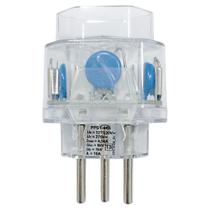 Kit Plug Fêmea/Macho 3P 10A Contra Surtos Elétricos PPS1-4K5 2 Unidades - MARGIRIUS
