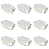 Kit Plugue Fêmea 2P+T 20A 250Vca Branco