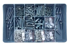 Kit Plus 1003 Peças Parafusos Rosca Máquina E Caixa Kit Plus 1003 Peças Parafusos Rosca Máquina E Caixa