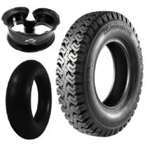 Kit Pneu 750-16 12 Lonas Super Traction Maggion + Camara + Protetor