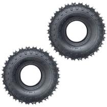 Kit Pneu Aro 4 4.10/3.50 x 4 4 Lonas com Cravos para Quadriciclo 2 Unidades - BOARTYRE
