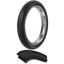 Kit Pneu Biz Pop Crypton 250-17 Pd29 Rinaldi + Camara