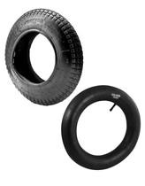 Kit Pneu + Câmara Carrinho De Mão 325-8 2443 Borracha Colson Kit Pneu + Câmara Carrinho De Mão 325-8 2443 Borracha Colson