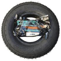 Kit Pneu + Câmara De Ar 400-8 4 L Carretinha Carrinho Praia Kit Pneu + Câmara De Ar 400-8 4 L Carretinha Carrinho Praia